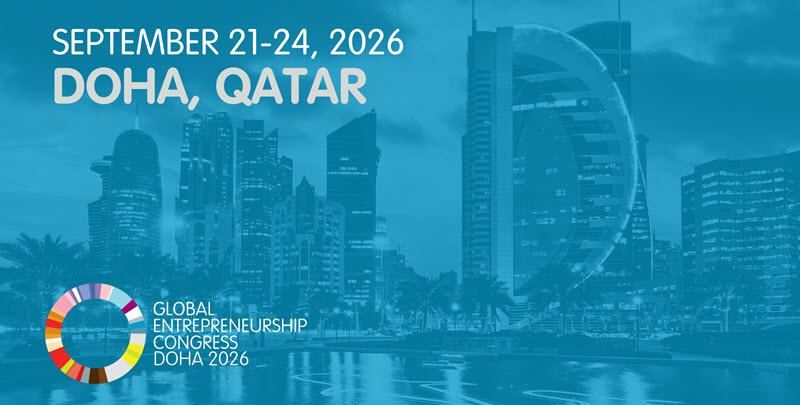 September 21-24, 2026. Doha, Qatar. Global Entrepreneurship Congress Doha 2026