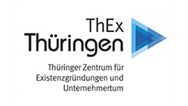 Logo Thüringer Zentrum für Existenzgründung und Unternehmertum; Link zum Ansprechpartner in Thüringen