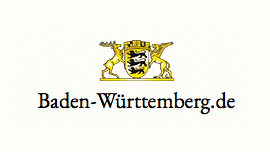 Logo Baden-Württemberg; Link zum Ansprechpartner in Baden-Württemberg