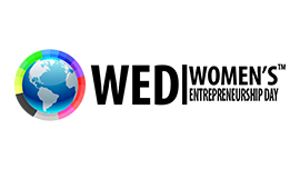 Logo Women's Entrepreneurship Day; Link zur Seite Women's Entrepreneurship Day