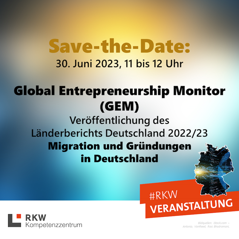 - Link auf Seite: Global Entrepreneurship Monitor (GEM)