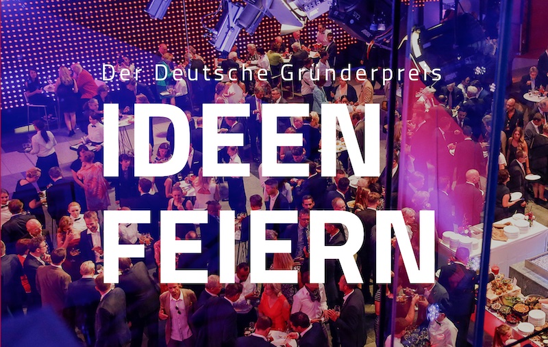 - Link auf Seite: Jetzt bewerben für den Deutschen Gründerpreis!