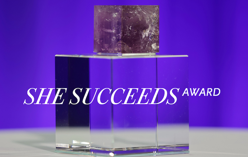 - Link auf Seite: Jetzt bewerben für den she succeeds award!